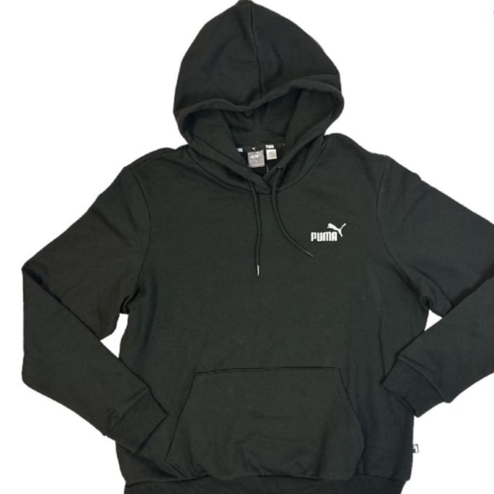 Puma Classic Collection black oversized hoodie